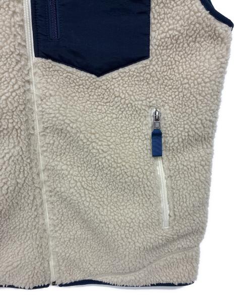 Patagonia（パタゴニア）Patagonia (パタゴニア) クラシック レトロX フリース ベスト アイボリー サイズ:Mの古着・服飾アイテム