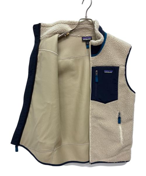 Patagonia（パタゴニア）Patagonia (パタゴニア) クラシック レトロX フリース ベスト アイボリー サイズ:Mの古着・服飾アイテム