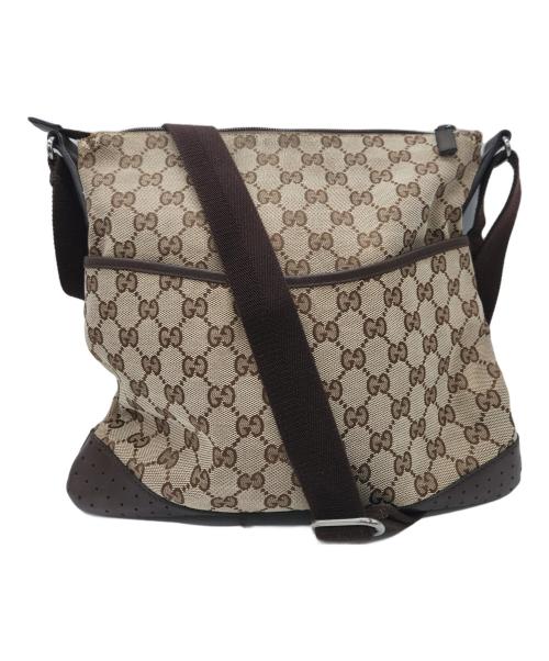 GUCCI（グッチ）GUCCI (グッチ) ショルダーバッグ ブラウンの古着・服飾アイテム