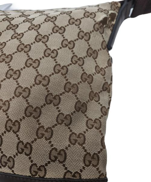 GUCCI（グッチ）GUCCI (グッチ) ショルダーバッグ ブラウンの古着・服飾アイテム