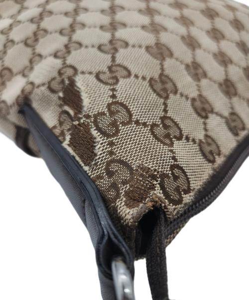 GUCCI（グッチ）GUCCI (グッチ) ショルダーバッグ ブラウンの古着・服飾アイテム