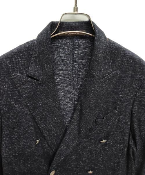 SHIPS（シップス）SHIPS (シップス) FUGATO (フガート) ダブルジャケット ネイビー サイズ:46の古着・服飾アイテム