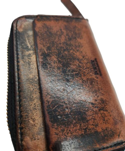 PORTER（ポーター）PORTER (ポーター) コインケース ブラウンの古着・服飾アイテム