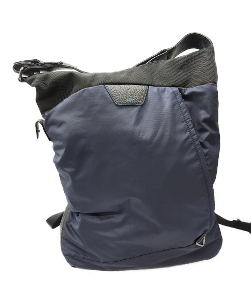 LANVIN en Bleu（ランバンオンブルー）LANVIN en Bleu (ランバンオンブルー) 3WAYバッグ ネイビー×ブラックの古着・服飾アイテム