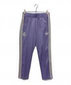 adidas Originalsアディダスオリジナル）の古着「レアル・マドリードトラックパンツ」｜パープル×ホワイト