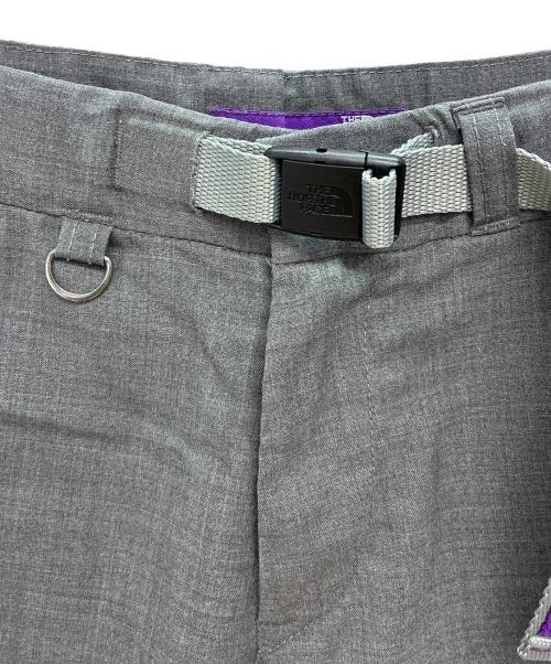 THE NORTHFACE PURPLELABEL（ザ・ノースフェイス パープルレーベル）THE NORTHFACE PURPLELABEL (ザ・ノースフェイス パープルレーベル) パンツ/COOLMAX TROPICAL WEBBING BELT PANT グレー サイズ:Mの古着・服飾アイテム