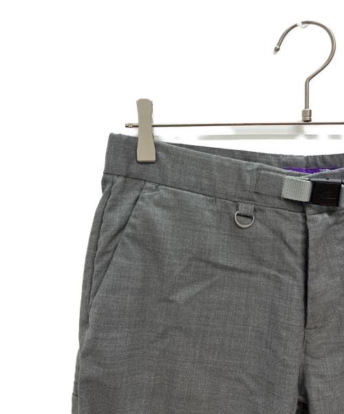 THE NORTHFACE PURPLELABEL（ザ・ノースフェイス パープルレーベル）THE NORTHFACE PURPLELABEL (ザ・ノースフェイス パープルレーベル) パンツ/COOLMAX TROPICAL WEBBING BELT PANT グレー サイズ:Mの古着・服飾アイテム
