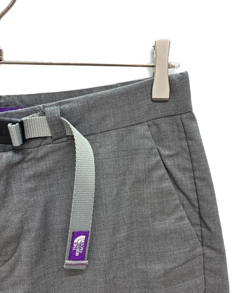THE NORTHFACE PURPLELABEL（ザ・ノースフェイス パープルレーベル）THE NORTHFACE PURPLELABEL (ザ・ノースフェイス パープルレーベル) パンツ/COOLMAX TROPICAL WEBBING BELT PANT グレー サイズ:Mの古着・服飾アイテム