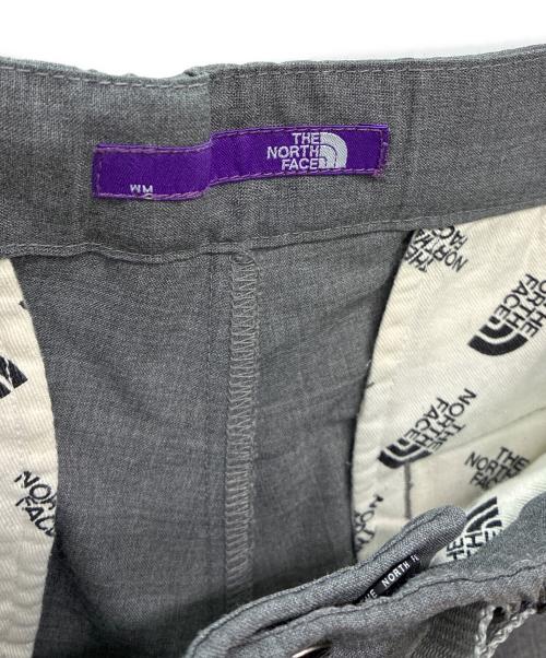 THE NORTHFACE PURPLELABEL（ザ・ノースフェイス パープルレーベル）THE NORTHFACE PURPLELABEL (ザ・ノースフェイス パープルレーベル) パンツ/COOLMAX TROPICAL WEBBING BELT PANT グレー サイズ:Mの古着・服飾アイテム