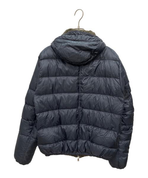 HERNO（ヘルノ）HERNO (ヘルノ) リバーシブルダウンジャケット ネイビー×ブラウン サイズ:SIZE 48の古着・服飾アイテム