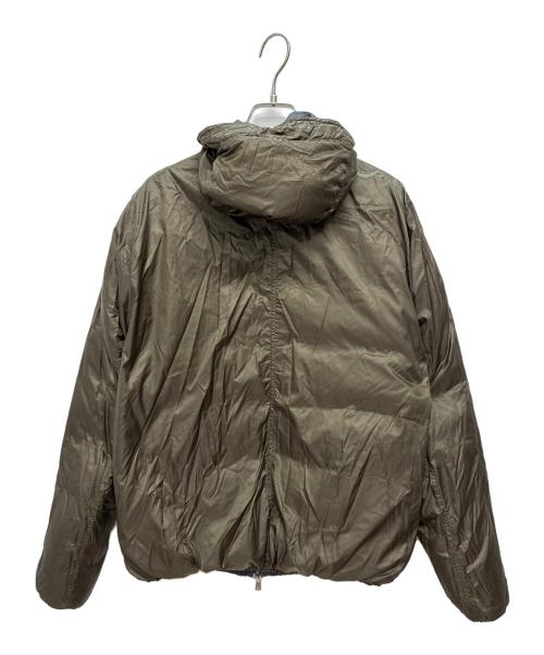 HERNO（ヘルノ）HERNO (ヘルノ) リバーシブルダウンジャケット ネイビー×ブラウン サイズ:SIZE 48の古着・服飾アイテム