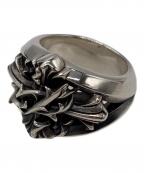 M's collectionエムズコレクション）の古着「THORN CROSS リング」｜シルバー