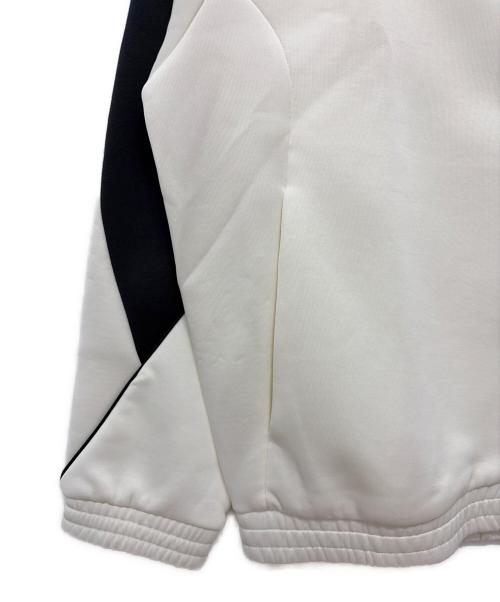 adidas（アディダス）adidas (アディダス) トラックジャケット ウインドフルジップ スタジアム トラックトップ ホワイト サイズ:Mの古着・服飾アイテム