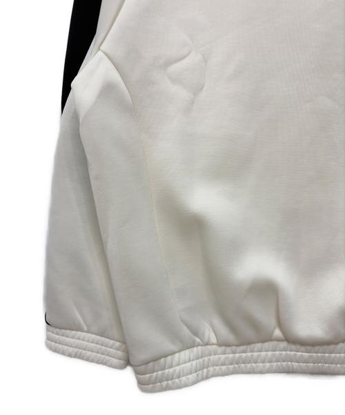 adidas（アディダス）adidas (アディダス) トラックジャケット ウインドフルジップ スタジアム トラックトップ ホワイト サイズ:Mの古着・服飾アイテム