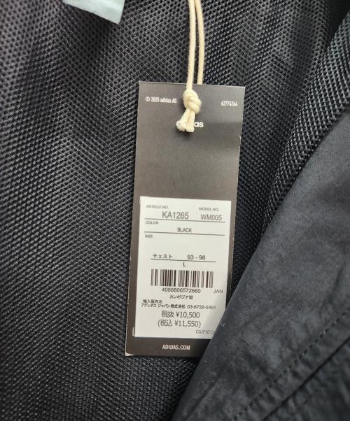 adidas（アディダス）adidas (アディダス) トラックジャケット ブラック サイズ:Lの古着・服飾アイテム