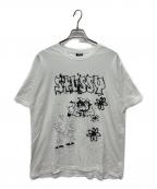 stussyステューシー）の古着「プリントTシャツ」｜ホワイト