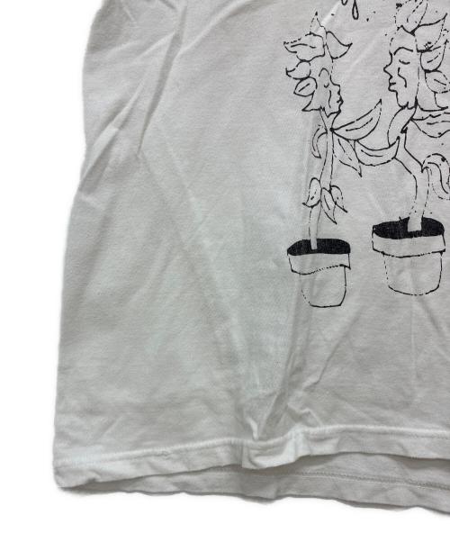 stussy（ステューシー）stussy (ステューシー) プリントTシャツ ホワイト サイズ:Lの古着・服飾アイテム
