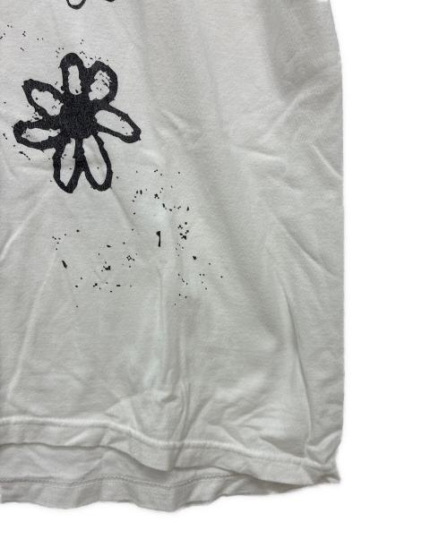 stussy（ステューシー）stussy (ステューシー) プリントTシャツ ホワイト サイズ:Lの古着・服飾アイテム