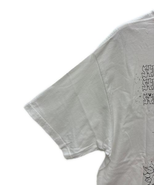 stussy（ステューシー）stussy (ステューシー) プリントTシャツ ホワイト サイズ:Lの古着・服飾アイテム