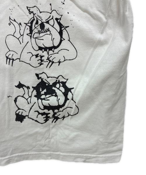 stussy（ステューシー）stussy (ステューシー) プリントTシャツ ホワイト サイズ:Lの古着・服飾アイテム