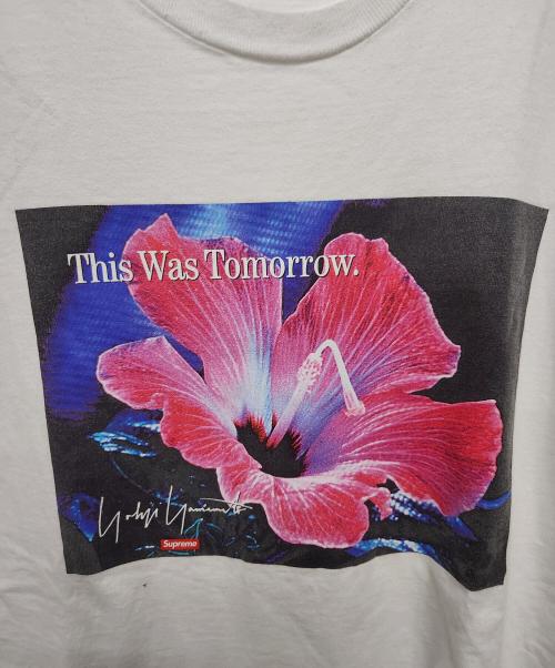 SUPREME（シュプリーム）Supreme (シュプリーム) YOHJI YAMAMOTO (ヨウジヤマモト) 半袖カットソー ホワイト サイズ:Lの古着・服飾アイテム