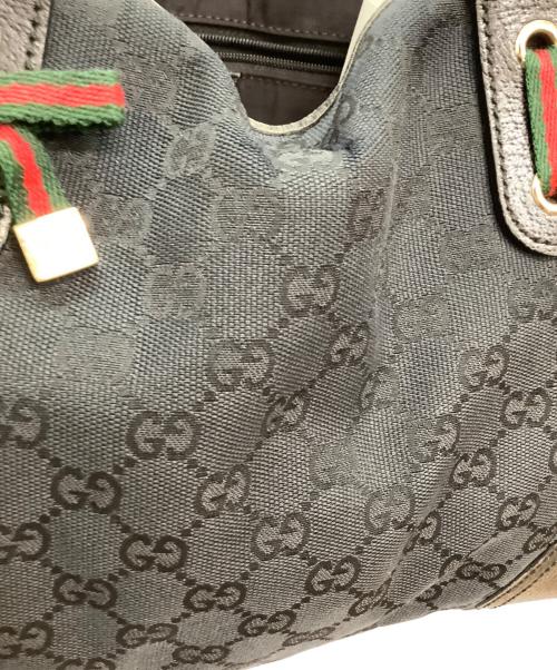 GUCCI（グッチ）GUCCI (グッチ) プリンシー トートバッグ ブラックの古着・服飾アイテム