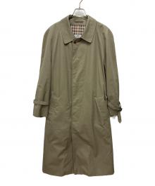 Aquascutum（アクアスキュータム）の古着「ステンカラーコート」｜カーキ