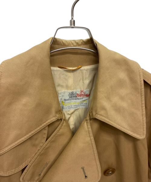 Aquascutum（アクアスキュータム）Aquascutum (アクアスキュータム) トレンチコート ブラウン サイズ:不明の古着・服飾アイテム