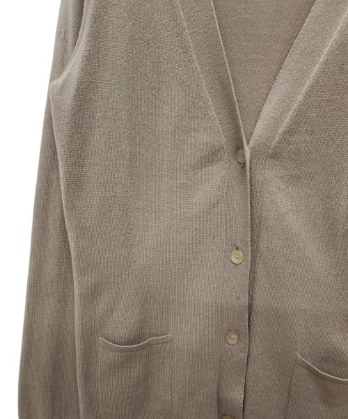 JIL SANDER（ジルサンダー）JIL SANDER (ジルサンダー) カシミヤ100%　カーディガン ベージュ サイズ:不明の古着・服飾アイテム
