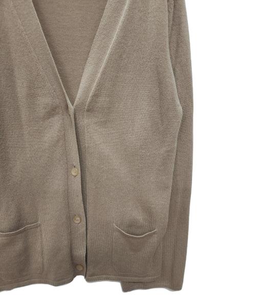 JIL SANDER（ジルサンダー）JIL SANDER (ジルサンダー) カシミヤ100%　カーディガン ベージュ サイズ:不明の古着・服飾アイテム