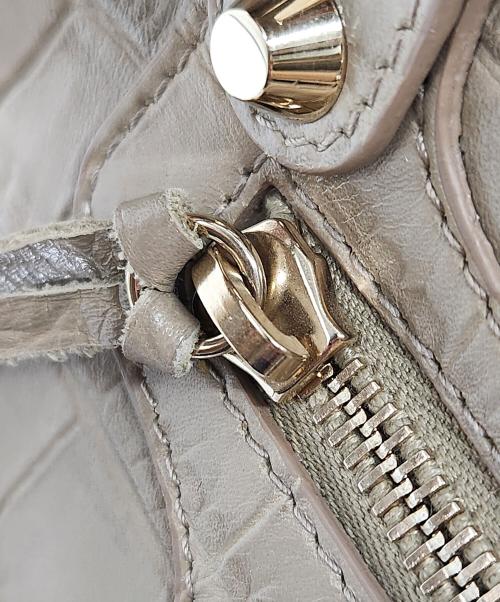 BALENCIAGA（バレンシアガ）BALENCIAGA (バレンシアガ) 2WAYバッグ ベージュの古着・服飾アイテム