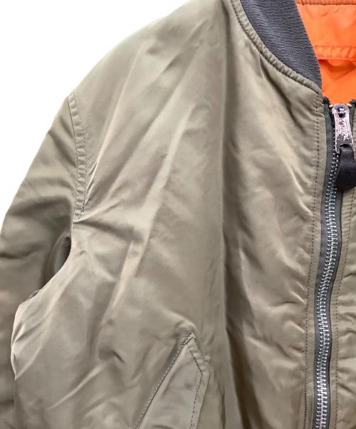 ALPHA（アルファ）ALPHA (アルファ) ヴィンテージMA-1ジャケット グリーン サイズ:Mの古着・服飾アイテム