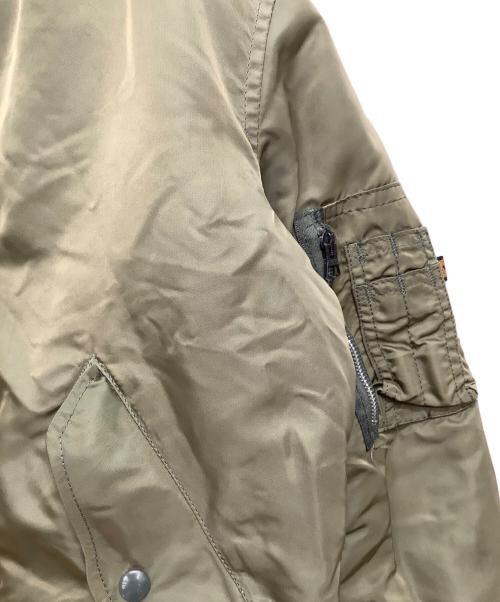 ALPHA（アルファ）ALPHA (アルファ) ヴィンテージMA-1ジャケット グリーン サイズ:Mの古着・服飾アイテム