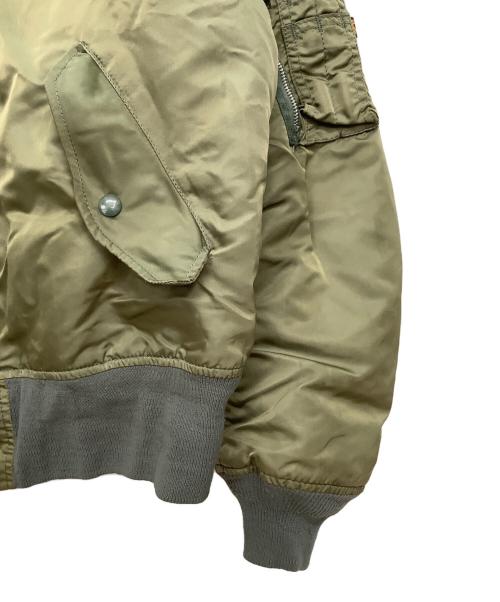 ALPHA（アルファ）ALPHA (アルファ) ヴィンテージMA-1ジャケット グリーン サイズ:Mの古着・服飾アイテム