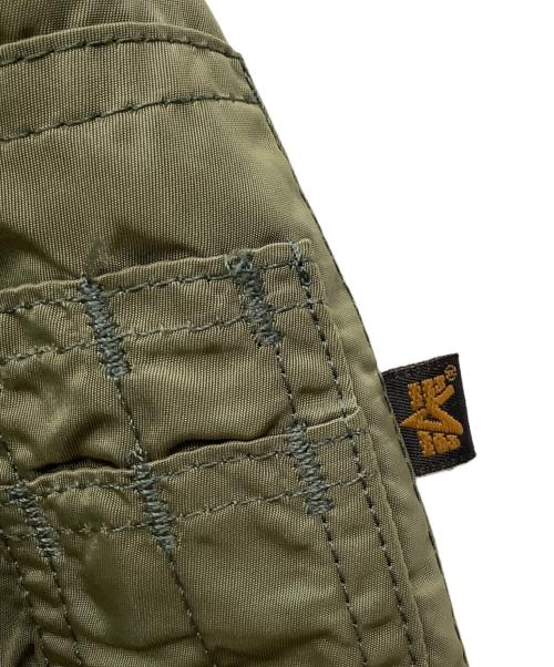 ALPHA（アルファ）ALPHA (アルファ) ヴィンテージMA-1ジャケット グリーン サイズ:Mの古着・服飾アイテム