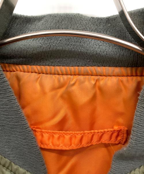 ALPHA（アルファ）ALPHA (アルファ) ヴィンテージMA-1ジャケット グリーン サイズ:Mの古着・服飾アイテム