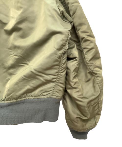 ALPHA（アルファ）ALPHA (アルファ) ヴィンテージMA-1ジャケット グリーン サイズ:Mの古着・服飾アイテム