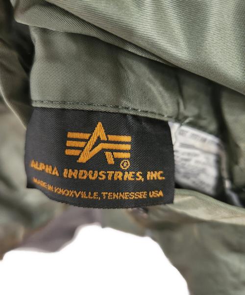 ALPHA（アルファ）ALPHA (アルファ) MA-1ジャケット グリーン サイズ:Mの古着・服飾アイテム
