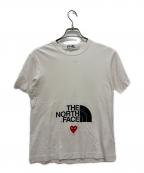 THE NORTH FACE×PLAY COMME des GARCONSザ ノース フェイス×プレイコムデギャルソン）の古着「半袖カットソー」｜ホワイト