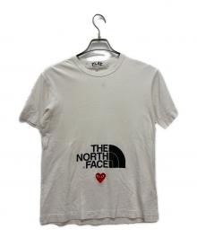 THE NORTH FACE×PLAY COMME des GARCONS（ザ ノース フェイス×プレイコムデギャルソン）の古着「半袖カットソー」｜ホワイト