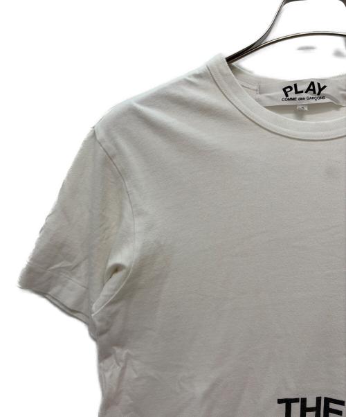 THE NORTH FACE（ザ ノース フェイス）THE NORTH FACE (ザ ノース フェイス) PLAY COMME des GARCONS (プレイコムデギャルソン) 半袖カットソー ホワイト サイズ:Sの古着・服飾アイテム