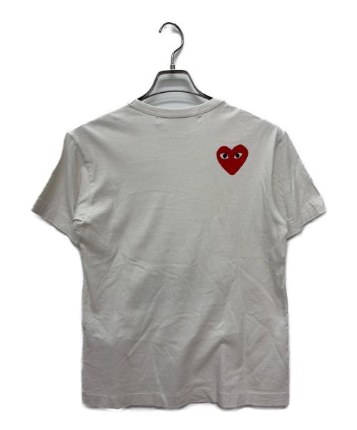 THE NORTH FACE（ザ ノース フェイス）THE NORTH FACE (ザ ノース フェイス) PLAY COMME des GARCONS (プレイコムデギャルソン) 半袖カットソー ホワイト サイズ:Sの古着・服飾アイテム