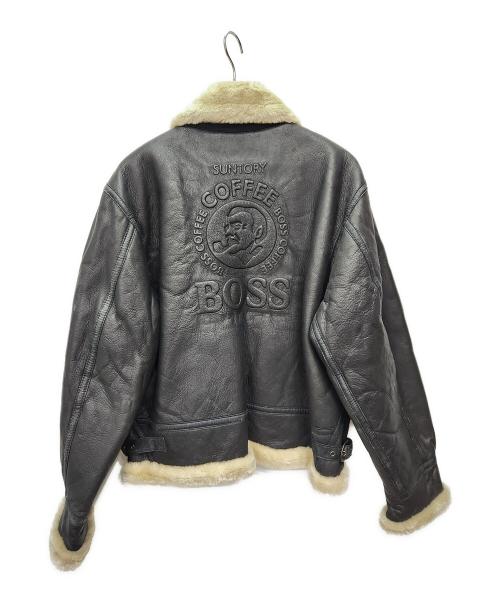 BOSS（ボス）BOSS (ボス) B-3フライトジャケット ブラック サイズ:Lの古着・服飾アイテム
