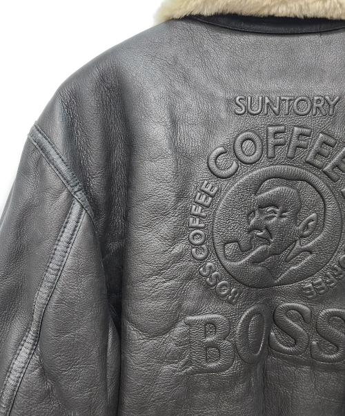 BOSS（ボス）BOSS (ボス) B-3フライトジャケット ブラック サイズ:Lの古着・服飾アイテム