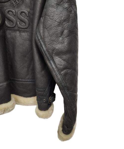 BOSS（ボス）BOSS (ボス) B-3フライトジャケット ブラック サイズ:Lの古着・服飾アイテム