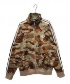 adidas Originalsアディダスオリジナル）の古着「トラックジャケット」｜グリーン×ブラウン