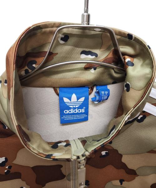 adidas Originals（アディダスオリジナル）adidas originals (アディダスオリジナル) トラックジャケット グリーン×ブラウン サイズ:Mの古着・服飾アイテム