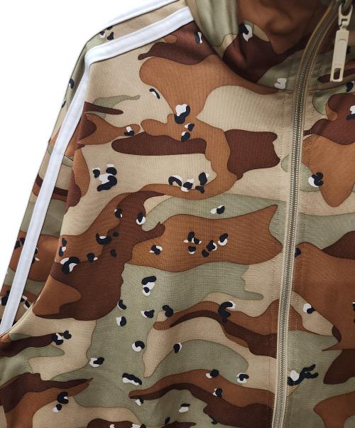 adidas Originals（アディダスオリジナル）adidas originals (アディダスオリジナル) トラックジャケット グリーン×ブラウン サイズ:Mの古着・服飾アイテム