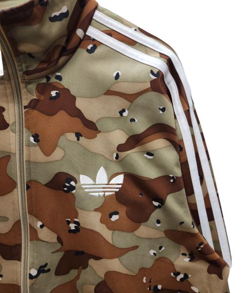 adidas Originals（アディダスオリジナル）adidas originals (アディダスオリジナル) トラックジャケット グリーン×ブラウン サイズ:Mの古着・服飾アイテム