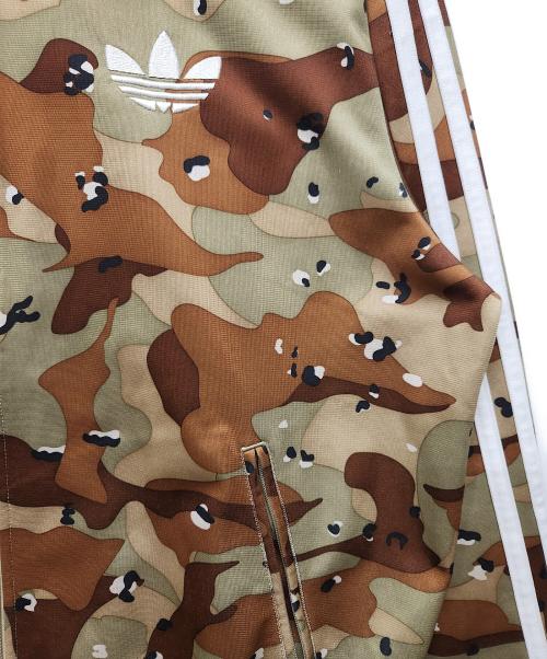 adidas Originals（アディダスオリジナル）adidas originals (アディダスオリジナル) トラックジャケット グリーン×ブラウン サイズ:Mの古着・服飾アイテム